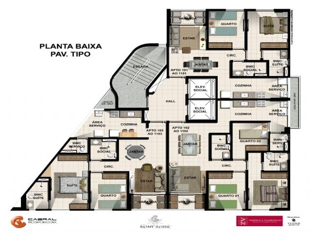 #36 - Apartamento para Venda em Recife - PE - 3