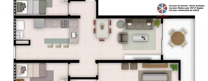 Flat/Apart Hotel, 1 quarto, 48 m² - Foto 6