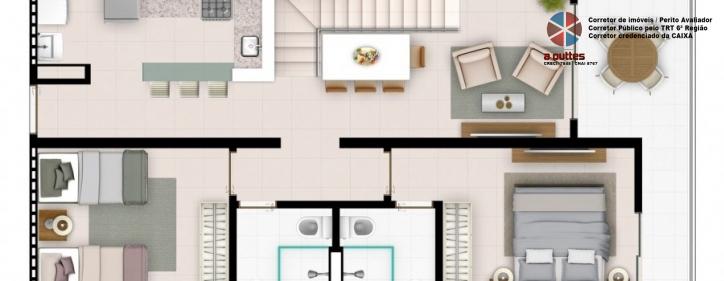 Flat/Apart Hotel, 1 quarto, 48 m² - Foto 9