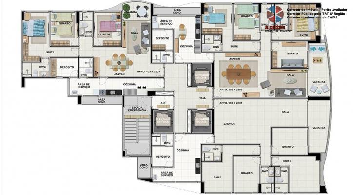 Apartamento, 3 quartos, 128 m² - Foto 13