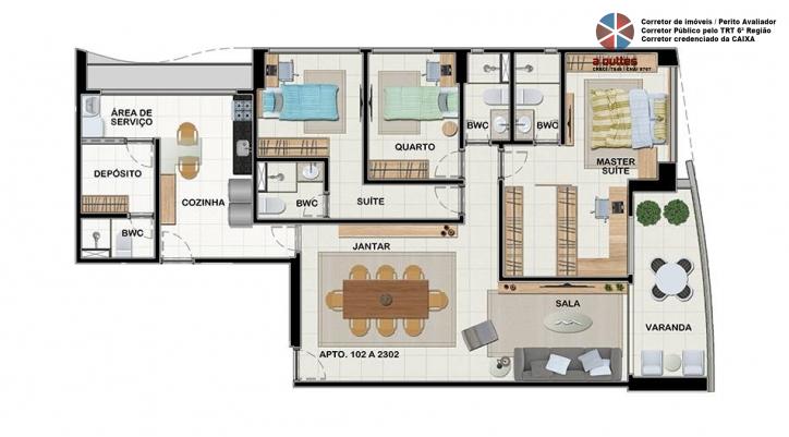 Apartamento, 3 quartos, 128 m² - Foto 15