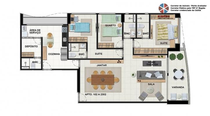Apartamento, 3 quartos, 128 m² - Foto 16